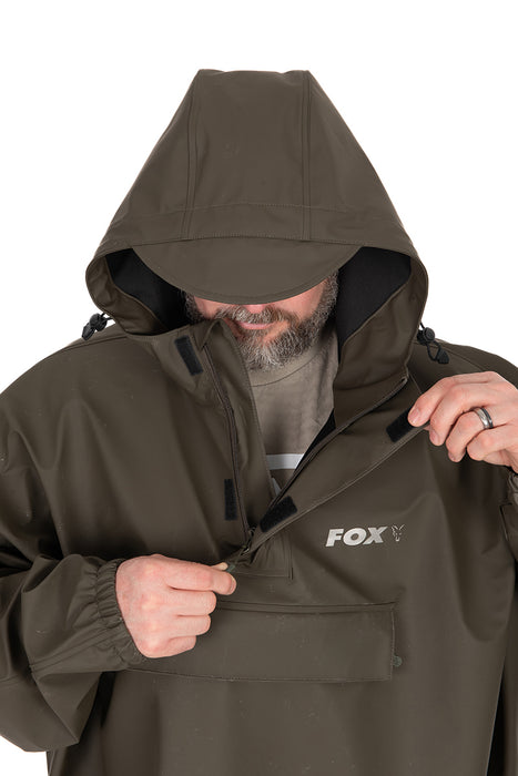 Fox Rain Poncho Khaki