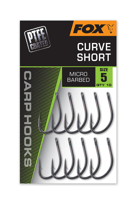 Fox Curve Short hook size 5 Microbarbed