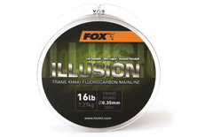 Fox Illusion Trans Khaki Flurocarbon Mainline