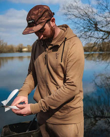 Fox Lightweight Zipped Hoody Limited Tan