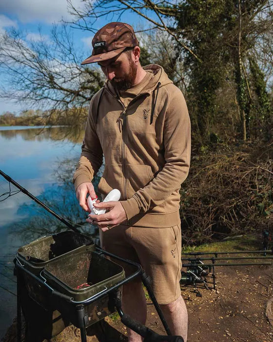 Fox Lightweight Zipped Hoody Limited Tan