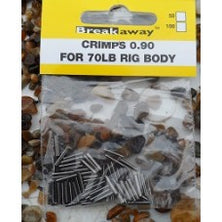 Breakaway Crimps for 70lb Rig Body Reelfishing