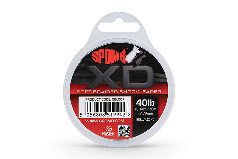Spomb XD Soft Braided Shockleader 40lb 50m