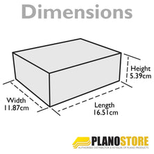 Plano ABS Waterproof Case Small Blue Reelfishing