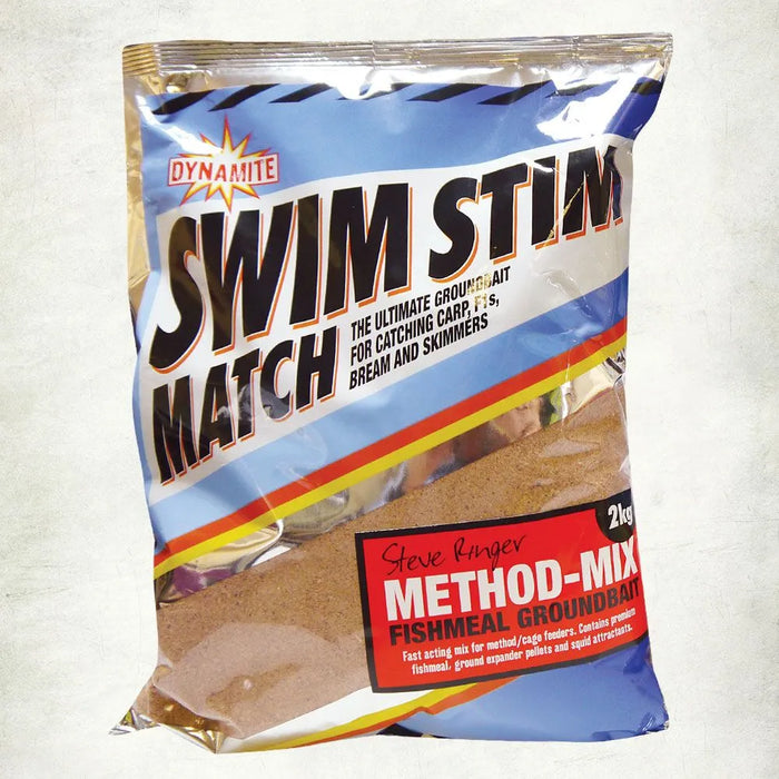 Dynamite Baits Swim Stim Match Steve Ringer Method Mix Fishmeal Groundbait 2kg