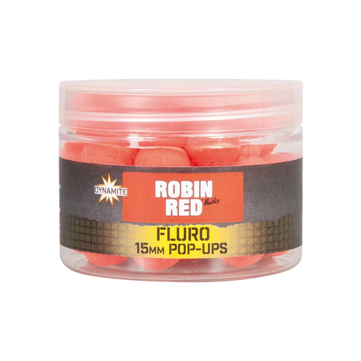 Dynamite Baits Robin Red Fluro 15mm Pop ups
