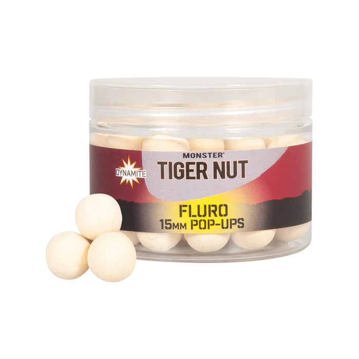 Dynamite Baits Monster Tiger Nut Fluro Pop ups 15mm