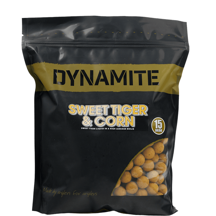 Dynamite Baits Sweet Tiger & Corn boilie 1kg
