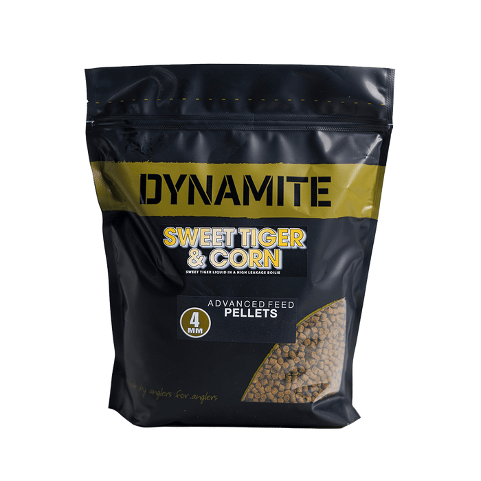 Dynamite Baits Sweet Tiger & Corn Adavanced Feed Pellets