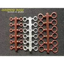 Enterprise Tackle Pellet-Bait Bands Brown Large 8-12mm Reelfishing