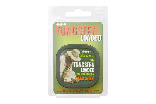 ESP Tungsten Loaded Coated braided hooklength 10m Reelfishing