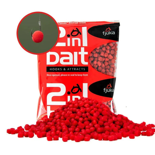 Fjuka 2 in 1 bait 5mm instant action hookbaits Reelfishing
