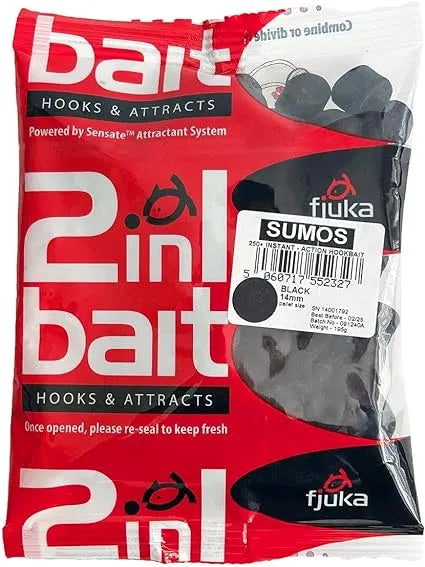 Fjuka 2 in 1 Bait Sumo 14mm soft pellet