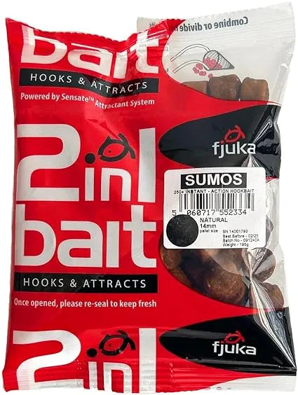 Fjuka 2 in 1 Bait Sumo 14mm soft pellet