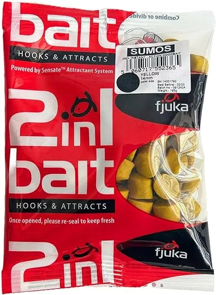 Fjuka 2 in 1 Bait Sumo 14mm soft pellet