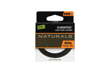 Fox Naturals Submerge Lead Free Leader 10metre Reelfishing