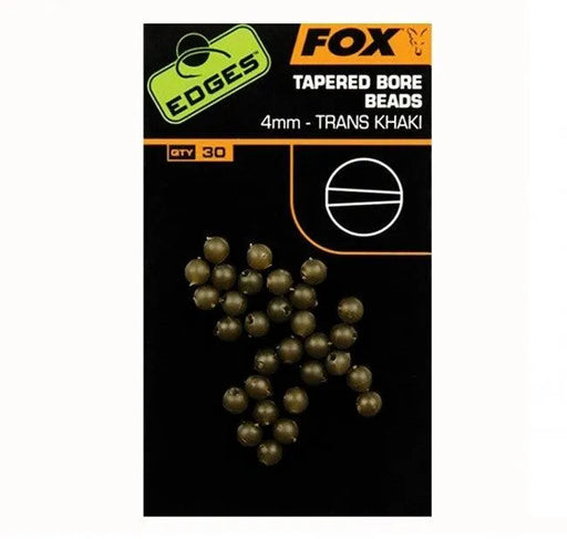 Fox tapered bore beads 6mm CAMO Reelfishing