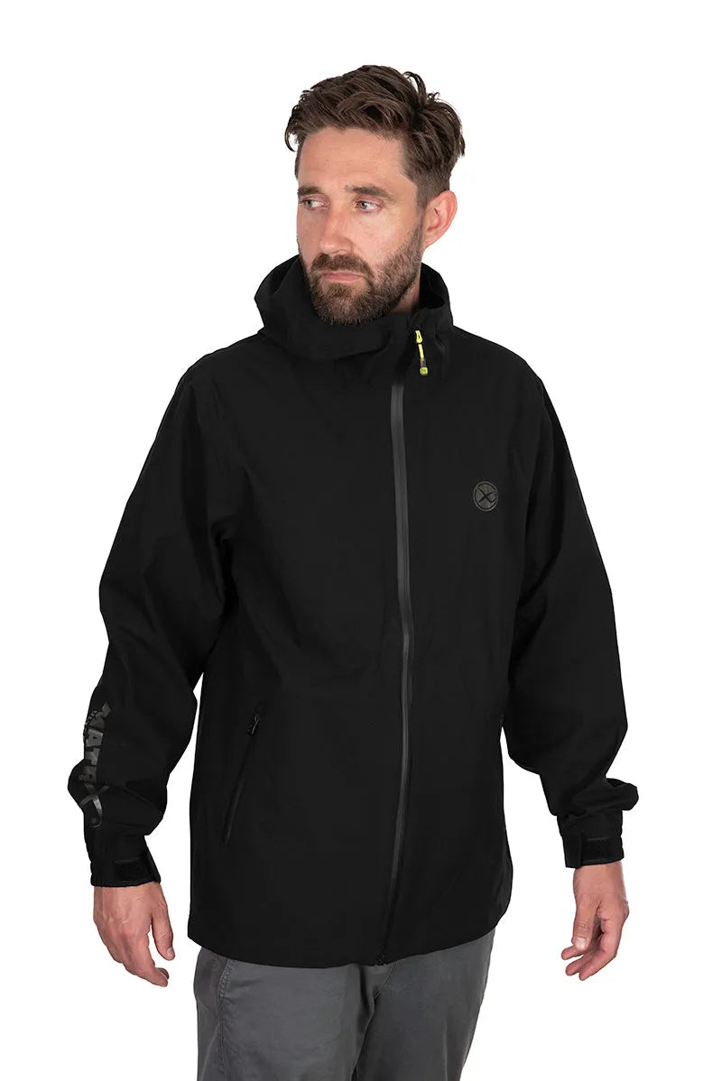 Matrix Ultra Light Rain Jacket Black | Reelfishing