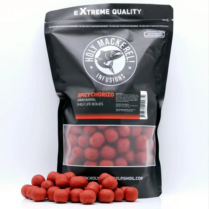 Holy Mackerel 24mm Barrel Boilies 1kg