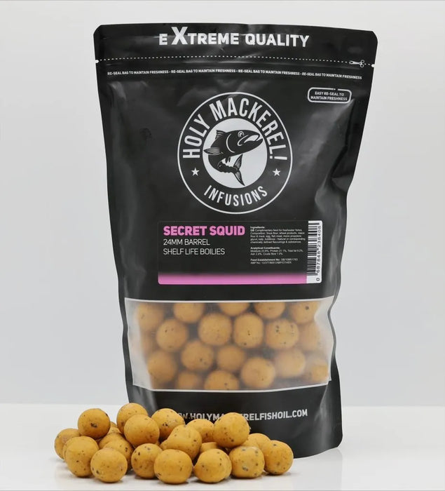 Holy Mackerel 24mm Barrel Boilies 1kg