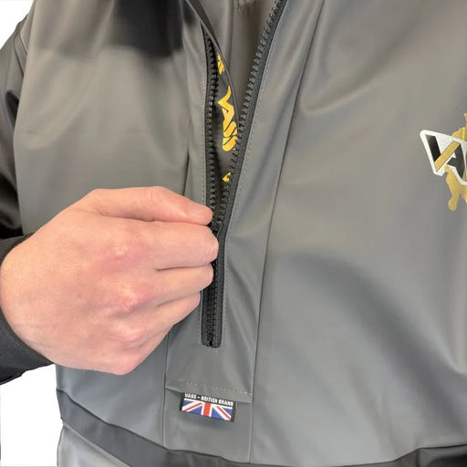 Team Vass 220 Winter Smock Grey Black