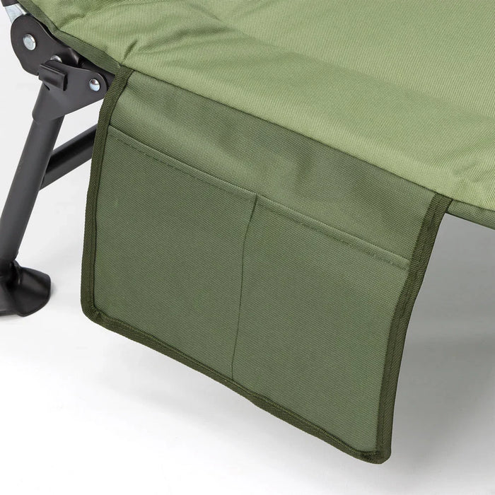 Angling Pursuits Compact Bed Chair 6 Leg Adjustable