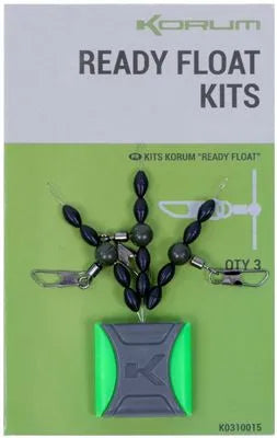 Korum Ready Float Kit – Coarse Fishing Tackle For All Freshwater Species – K0310015
