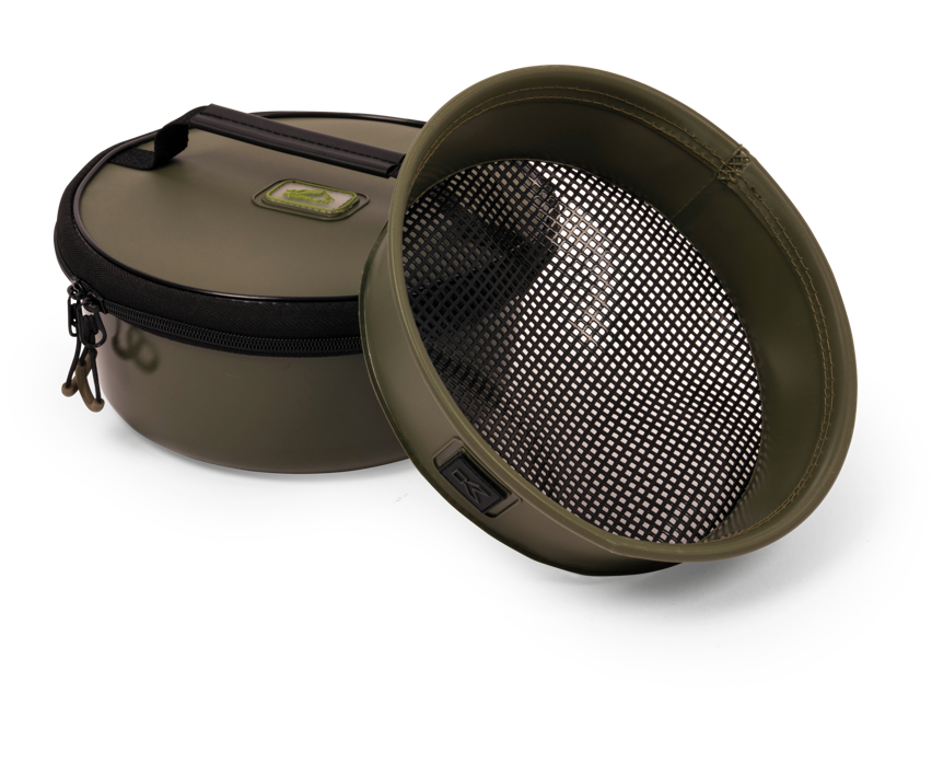 Korum EVA Solid Groundbait Bowl and Riddle