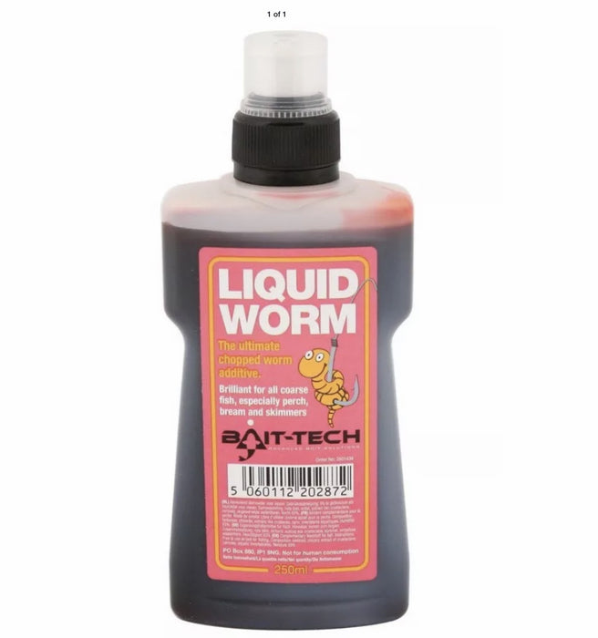 Bait Tech liquid worm 250ml