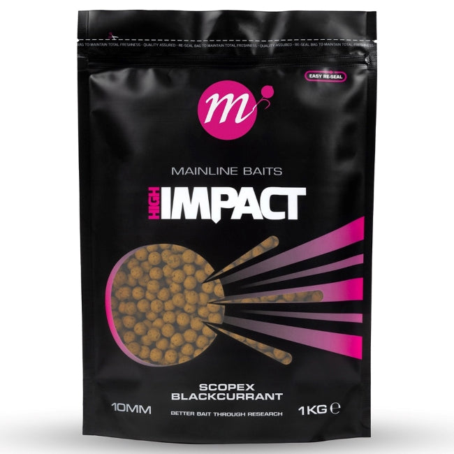 Mainline High Impact Scopex Blackcurrant Boilies