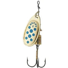 Mepps Spinner Gold Blade Blue Spot Reelfishing