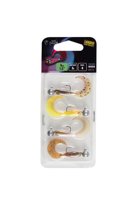 Fox Rage Ultra UV Micro Grub Tail Loaded 4cm