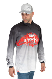 Fox Rage Performance Long Sleeve Grey Light Camo Top