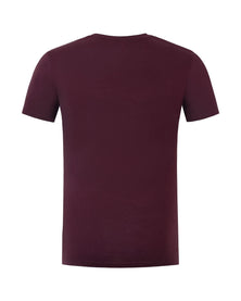 Korda Outline Tee Burgundy