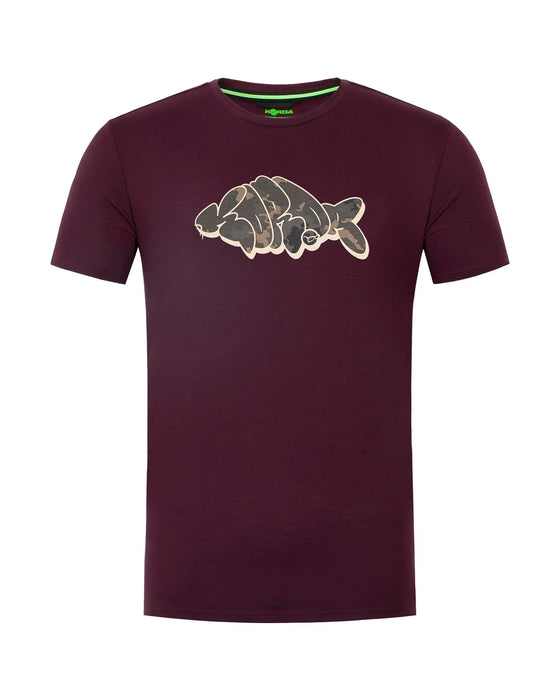 Korda Outline Tee Burgundy