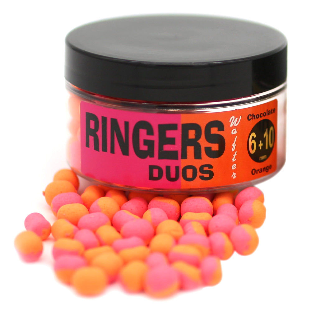 Ringers Duos Wafters Chocolate Orange 6 &10mm — Reelfishing