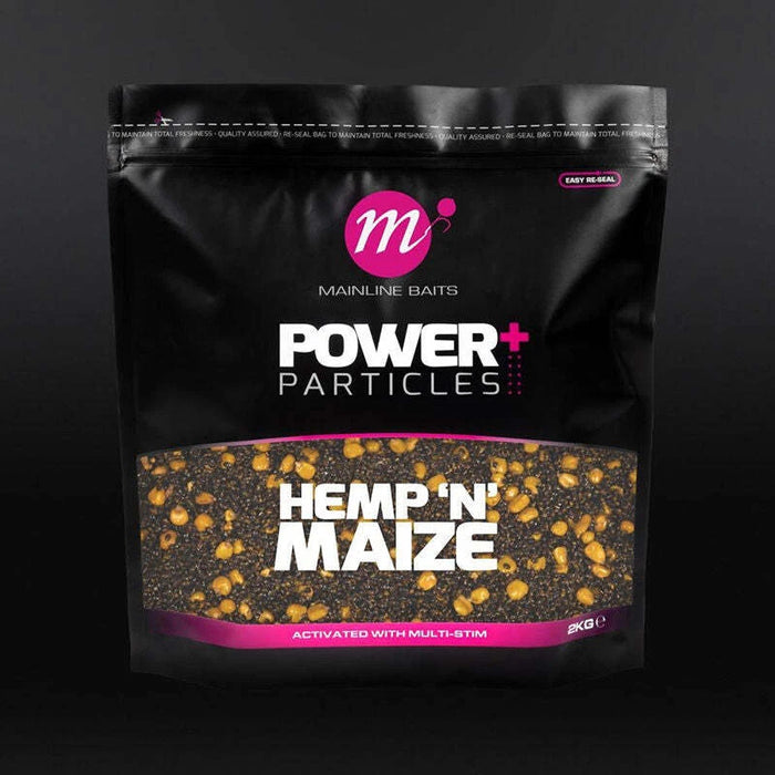 MAINLINE POWER PARTICLES HEMP 'N' MAIZE 2kg