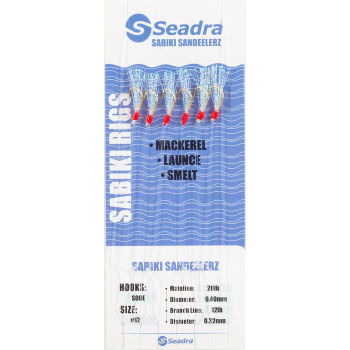 Sandee Rigs Seadra Sabiki Rig Sandeelerz | Reelfishing