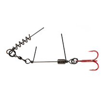 Savage Gear Carbon49 corkscrew stinger single hook 2/0 31kg Reelfishing