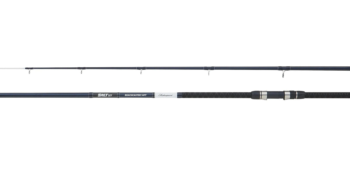 Shakespeare Salt XT Beachcaster 14ft 4-8oz 2 piece with Fixed spool re ...