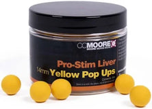 CC Moore Pro-Stim Liver Yellow Pop Ups 14mm