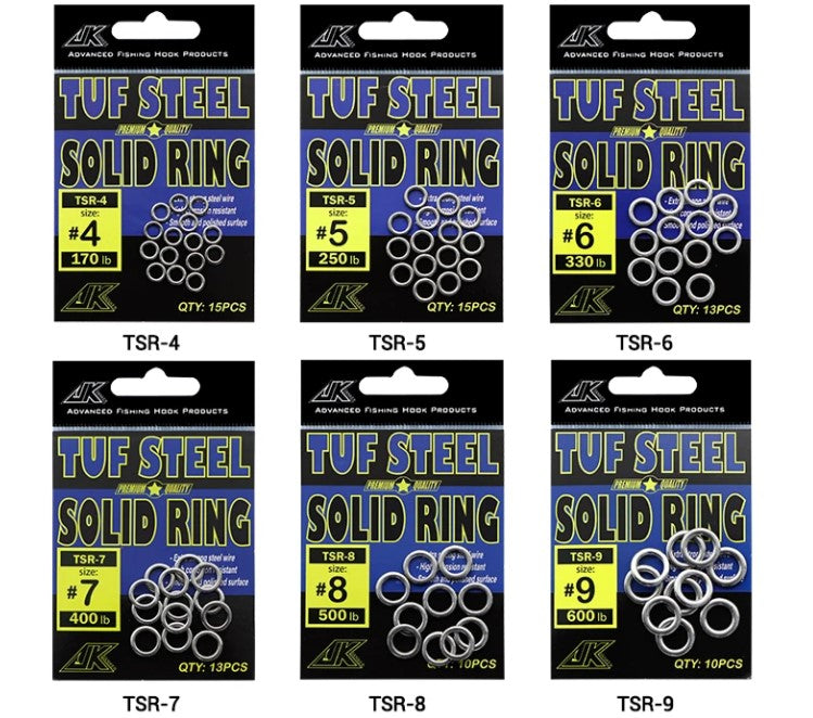 Reelfishing Tuf Steel Solid Dongle Rings
