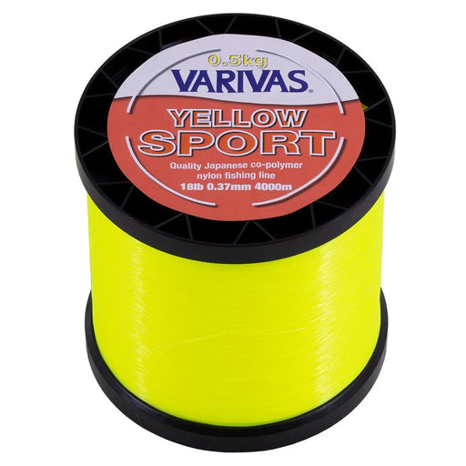 Varivas Airs Shooting Line – Fly Fishing Running Line, 110 Yards Yellow, 47 Lb, SP-V Coated, High Float