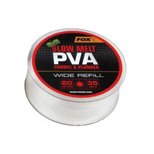 FOX EDGES SLOW MELT PVA FUNNEL & PLUNGER WIDE REFILL 20m 35mm