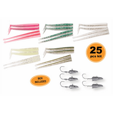 Savage Gear Sandeel Kit 25 piece Reelfishing