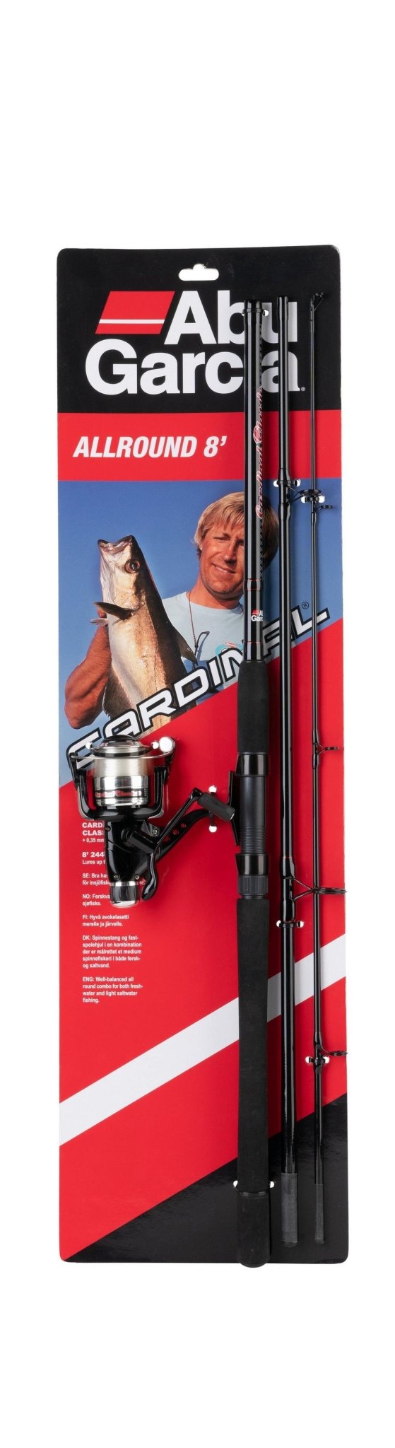 abu garcia cardinal rod Abu Garcia Cardinal Combo Allround 8ft rod & prespooled reel