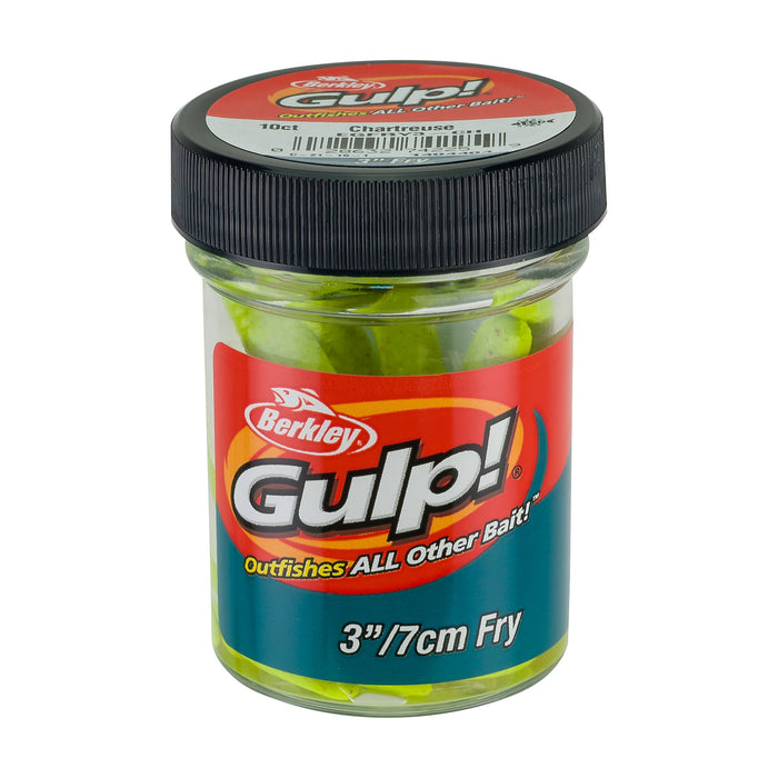 Berkley Gulp Fry 3" Chartreuse Reelfishing