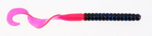 Berkley Powerbait 7inch Powerworm Blue fleck/firetail Reelfishing