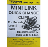 Breakaway Black Mini quick change Clips Reelfishing