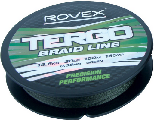 Rovex Tergo Braid Line 50lb Green - SALE Reelfishing